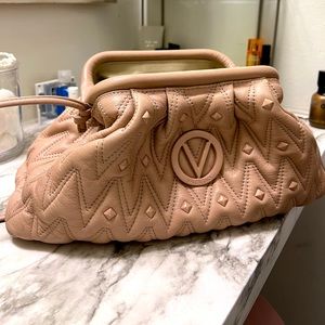 Mario Valentino quilted stitch shoulder bag